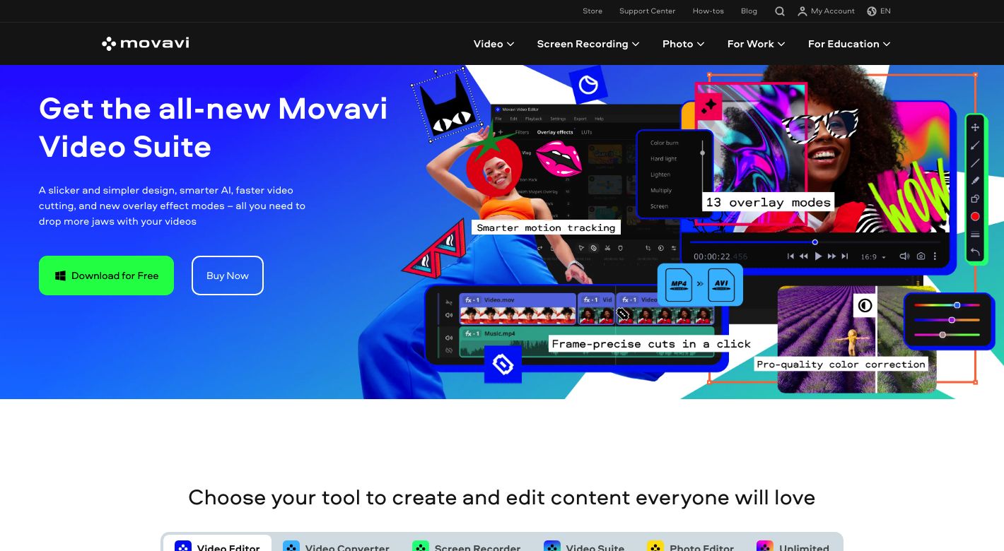 Movavi Website