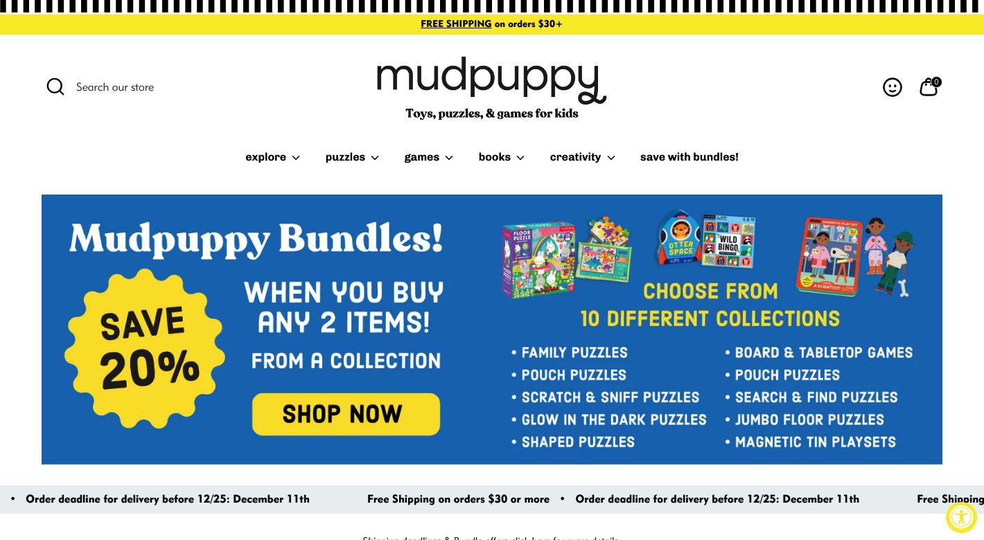 Mudpuppy Website