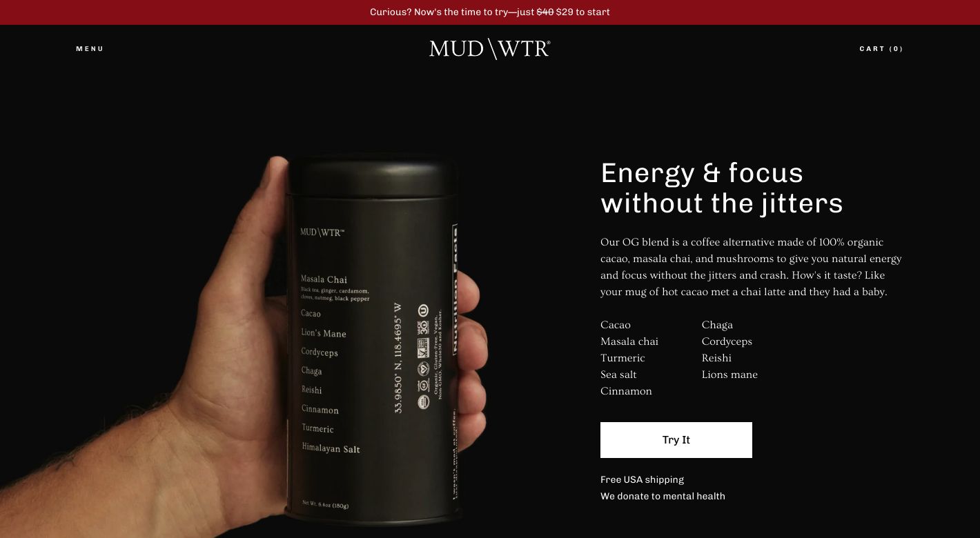 MUDWTR Website