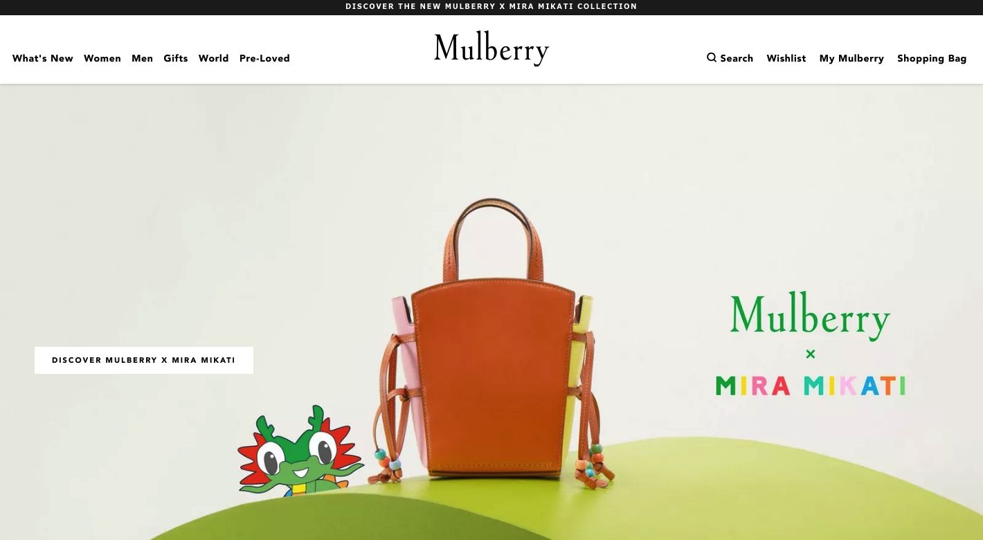 Mulberry Website