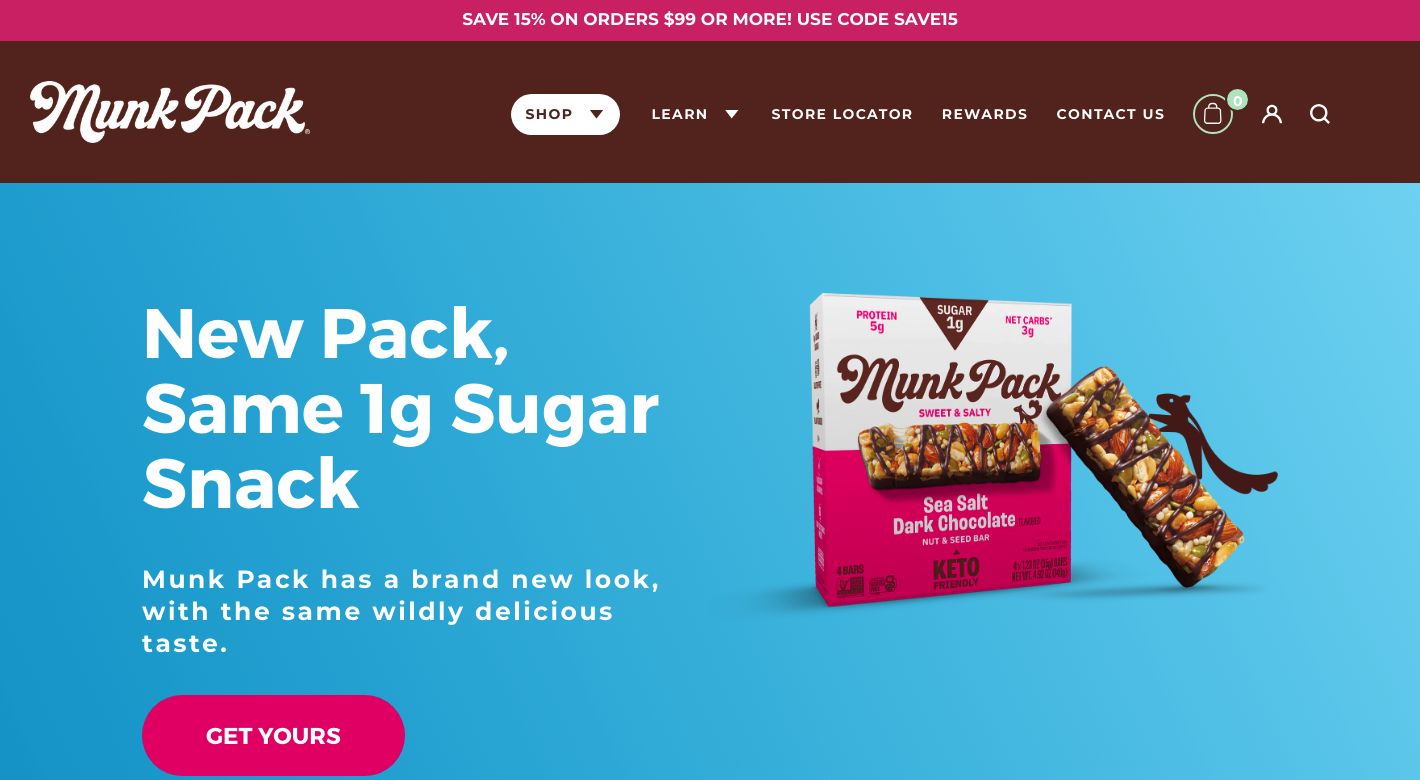 Munk Pack Website