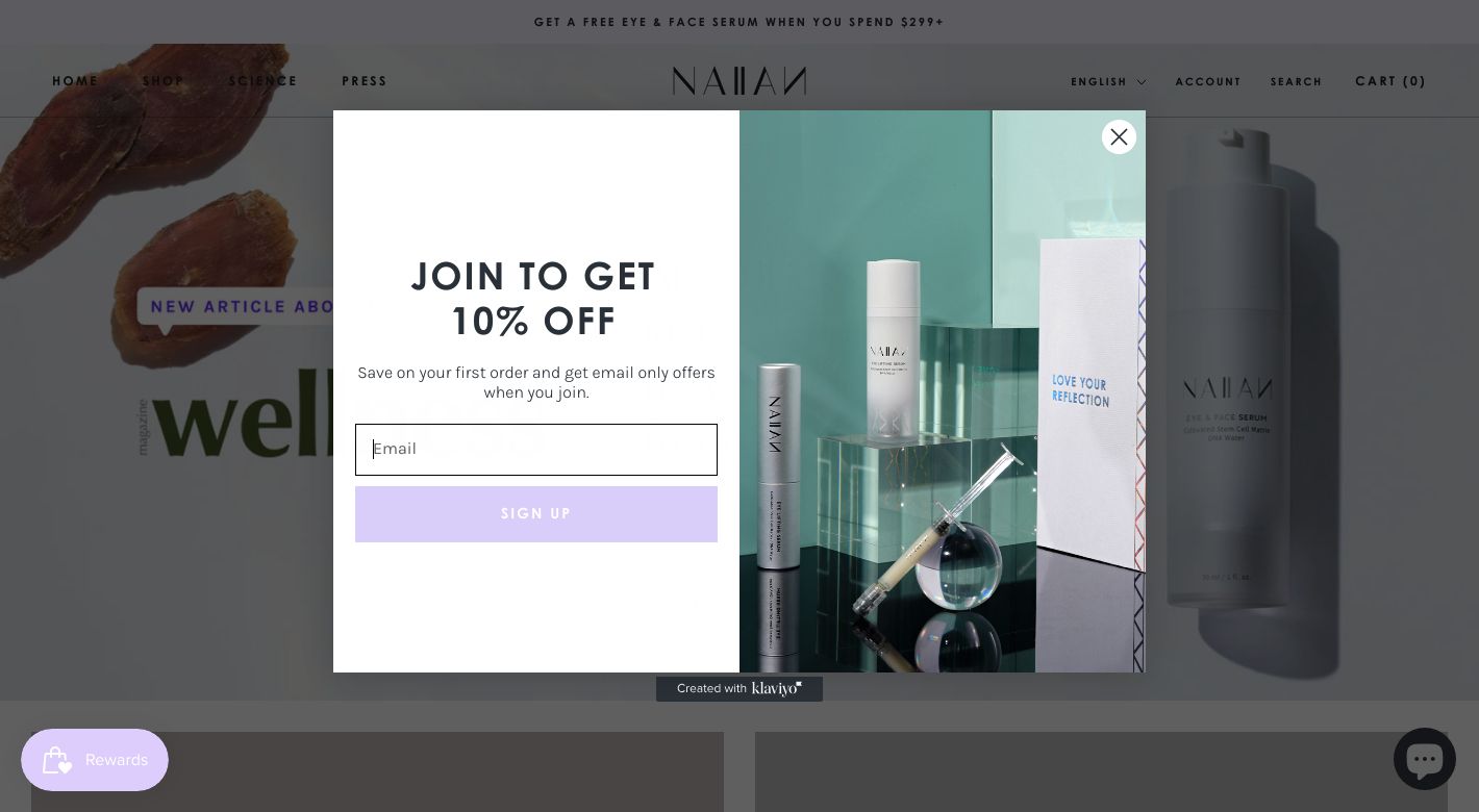 Naiian Beauty Website