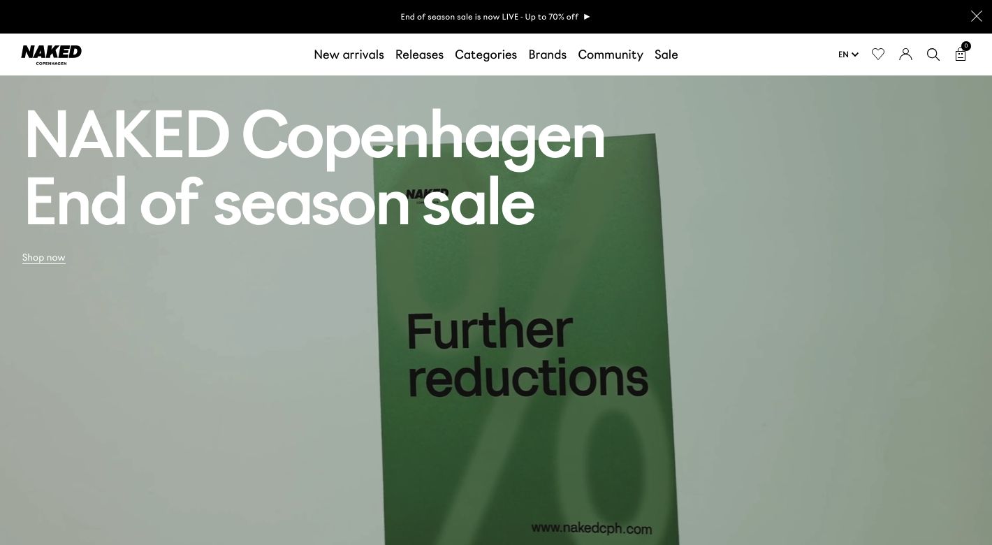 Naked Copenhagen Website