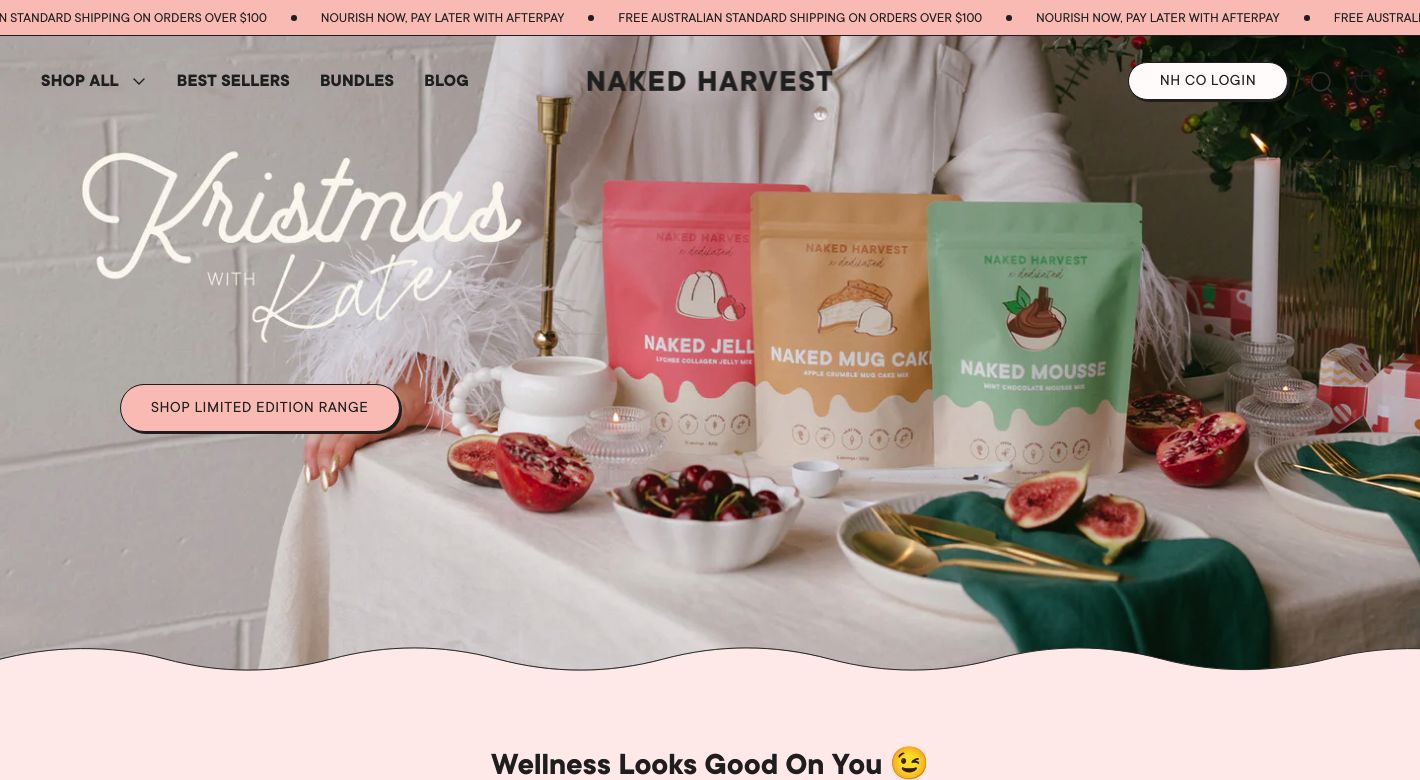 Naked Harvest Website