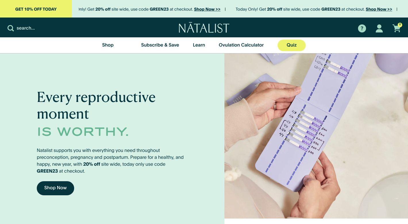 Natalist Website