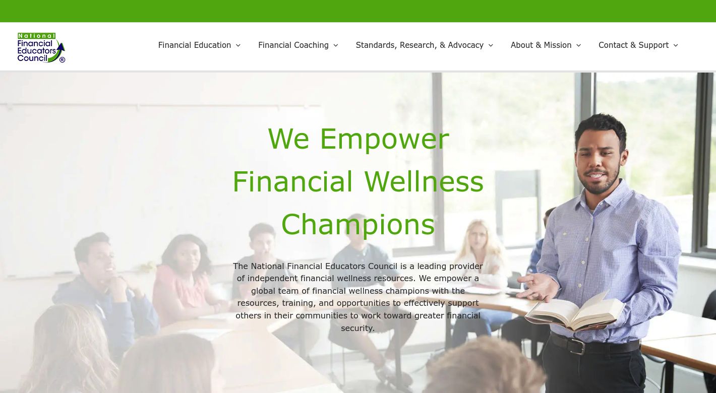 National Financial Educators Council Website