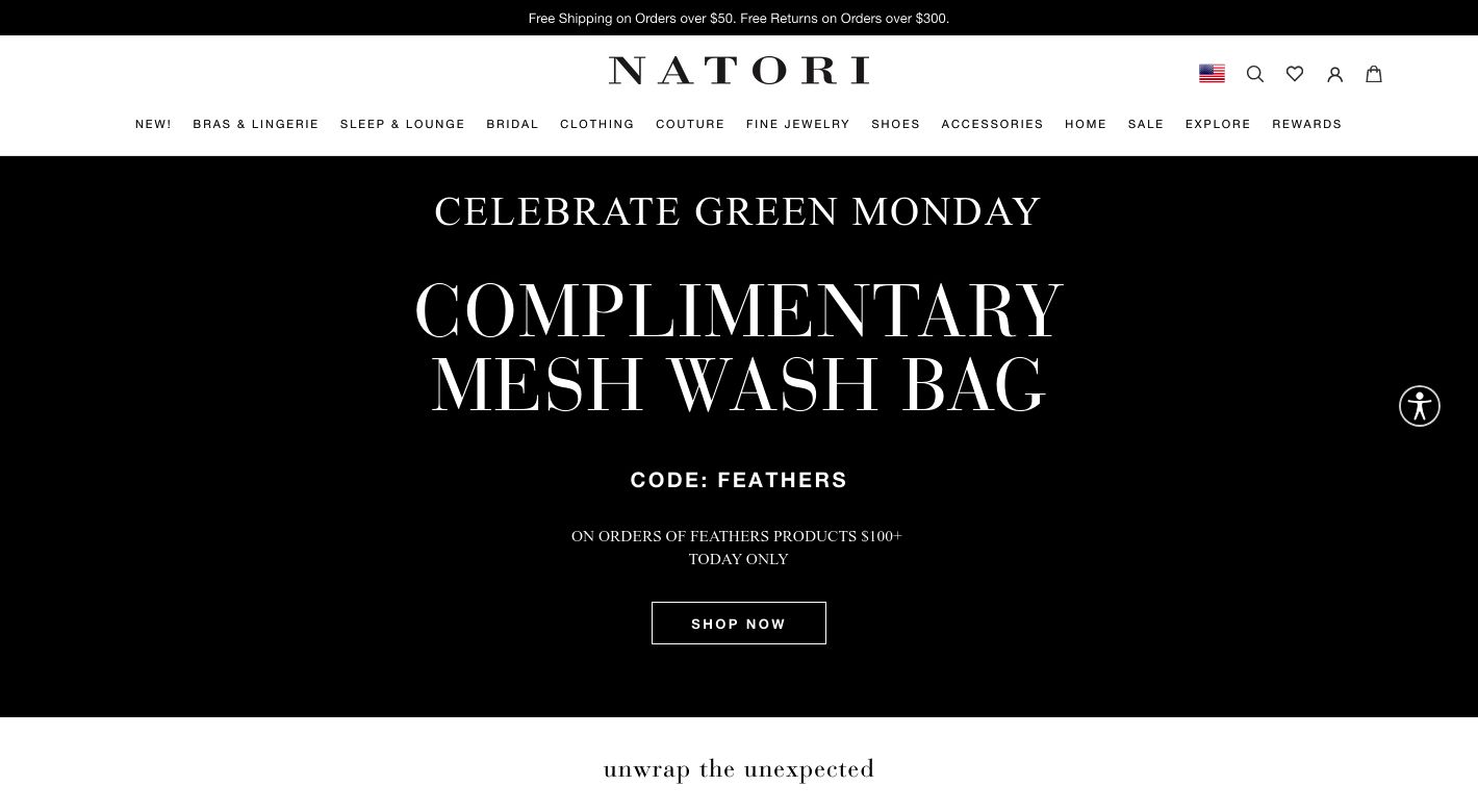 Natori Website