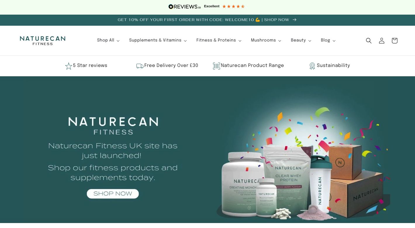 Naturecan Fitness Website