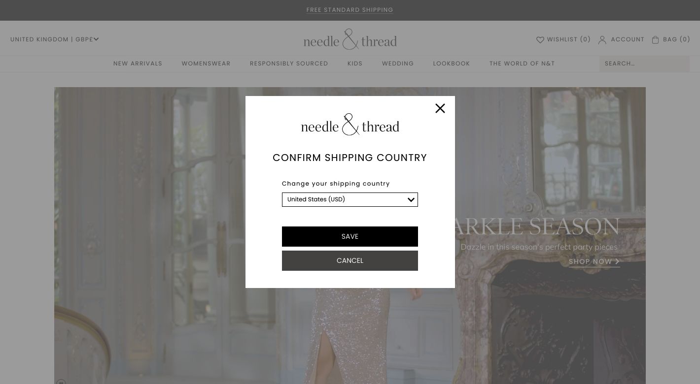 Needle & Thread Website