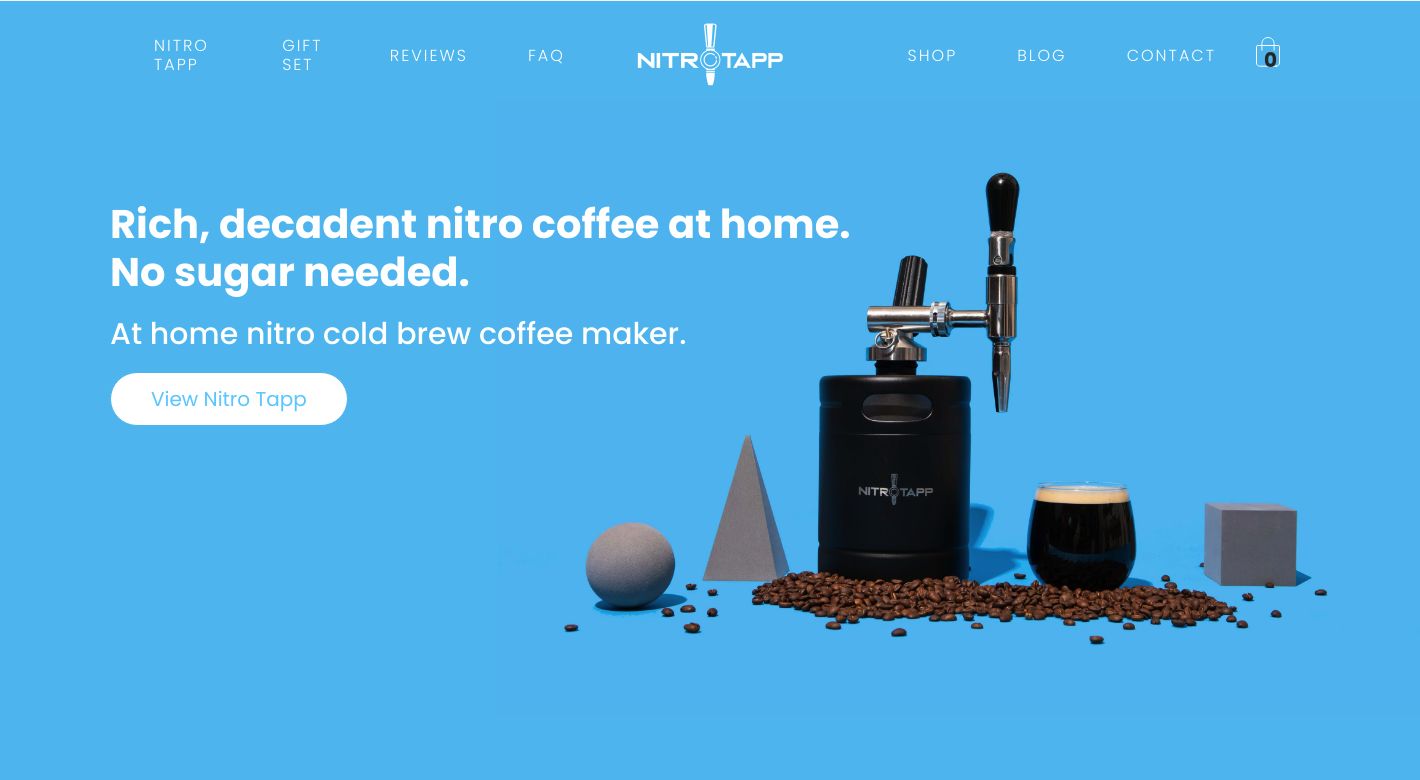 Nitro Tapp Website