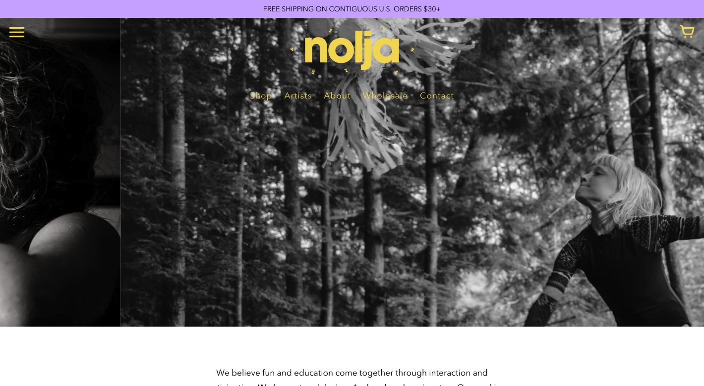 Nolja Play Website