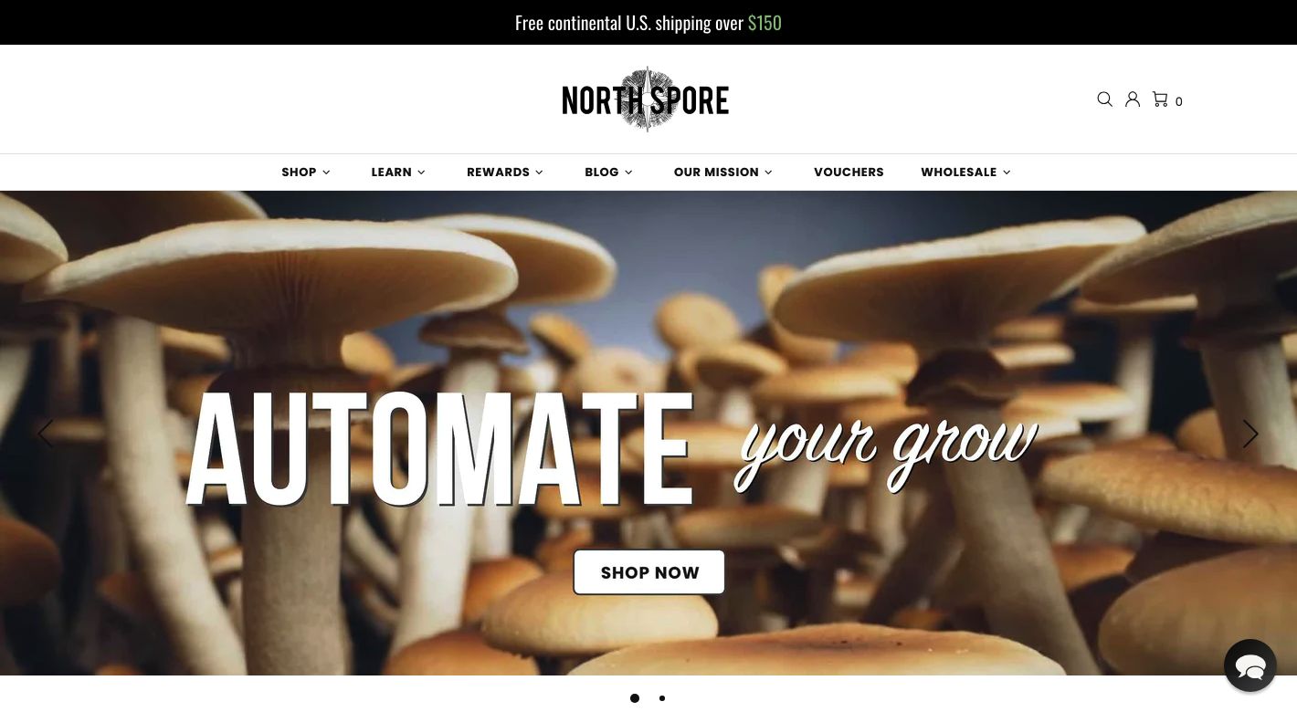 North Spore Website