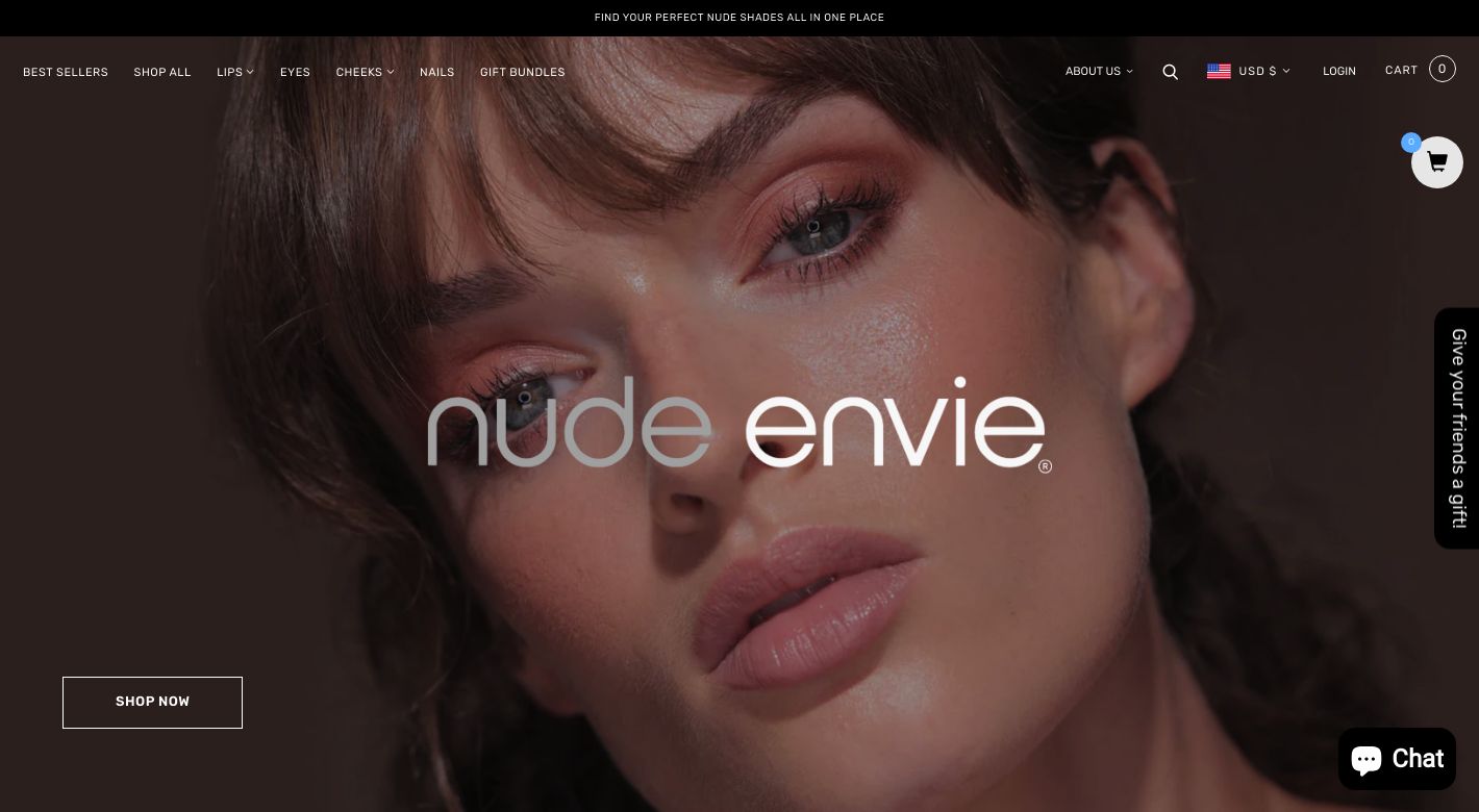 Nude Envie Website