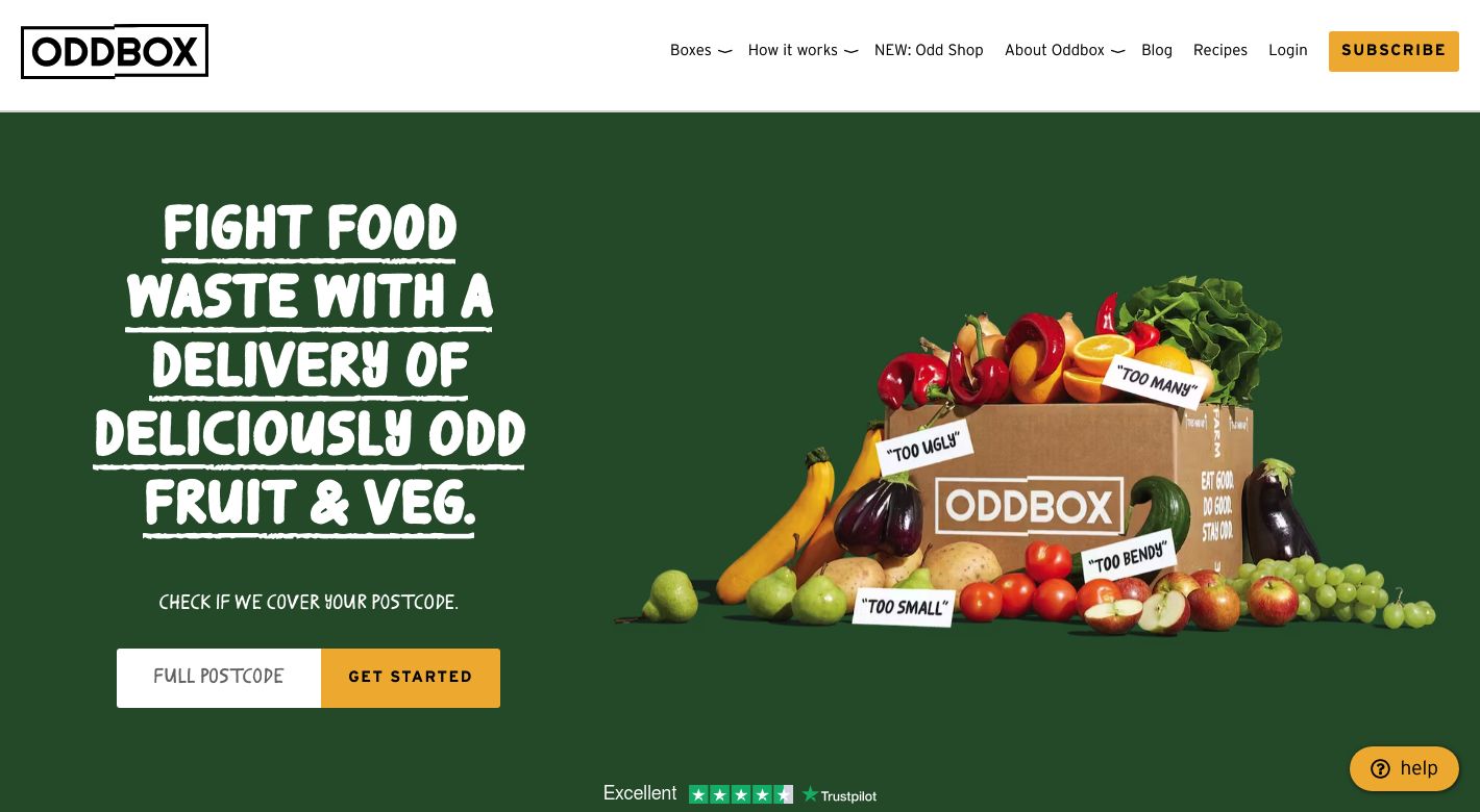 Oddbox Website