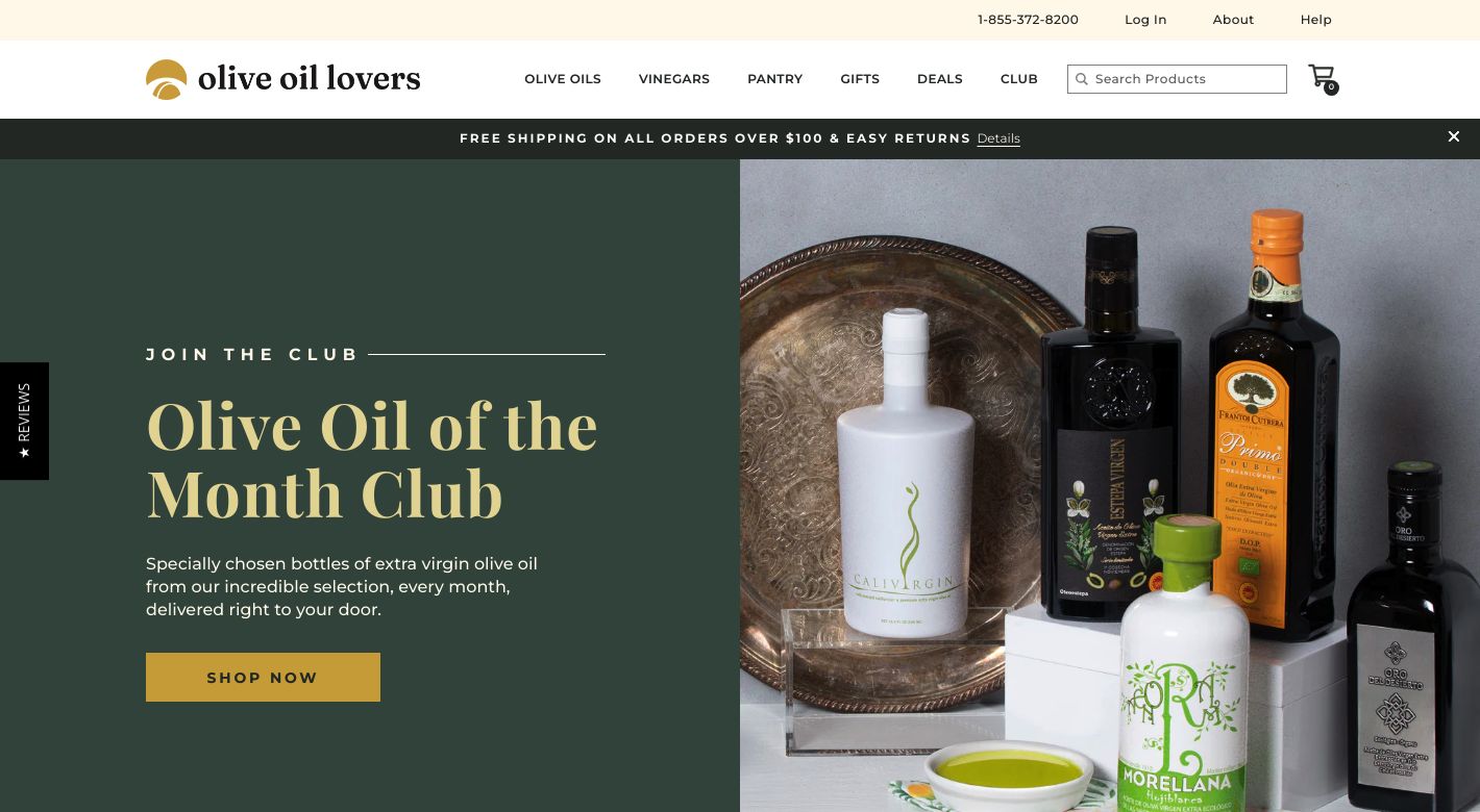 Olive Oil Lovers Website