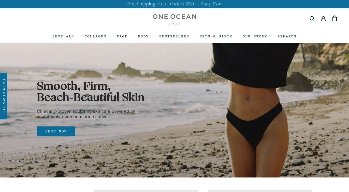 One Ocean Beauty Website