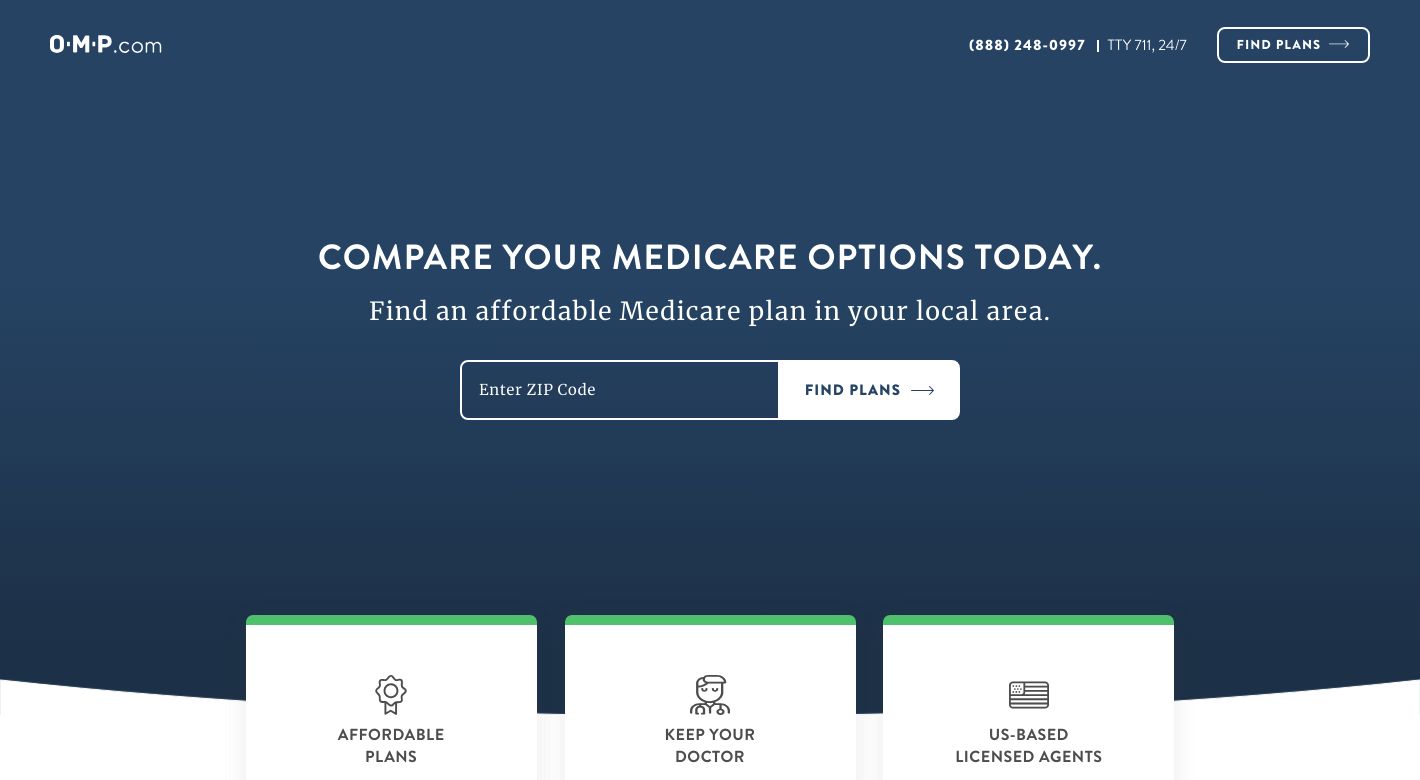 Online Medicare Plans Website
