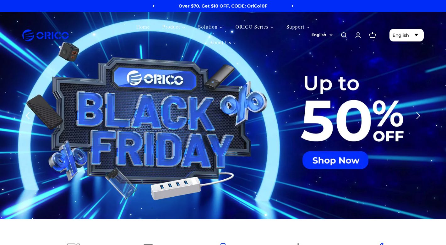 ORICO Website