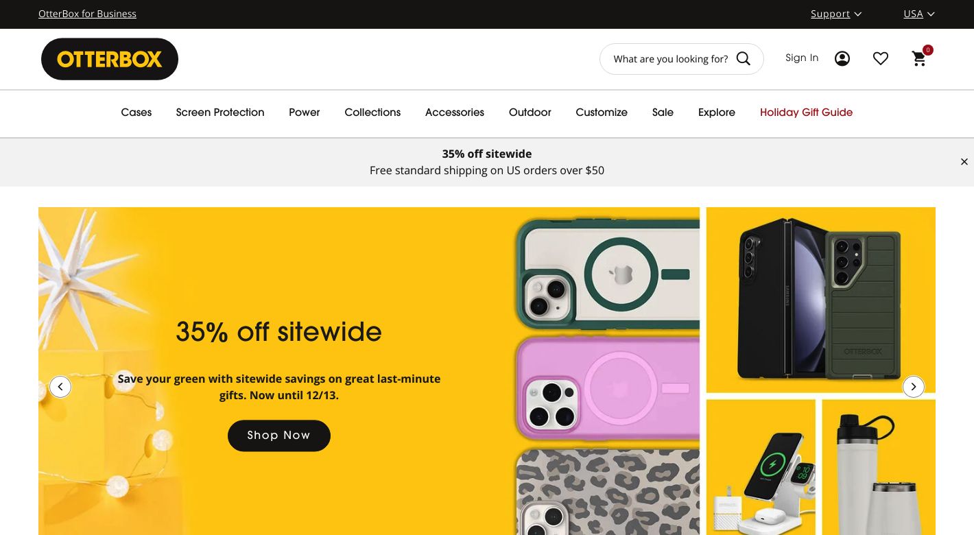 OtterBox Website