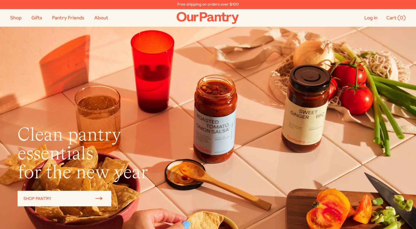 Our Pantry Website