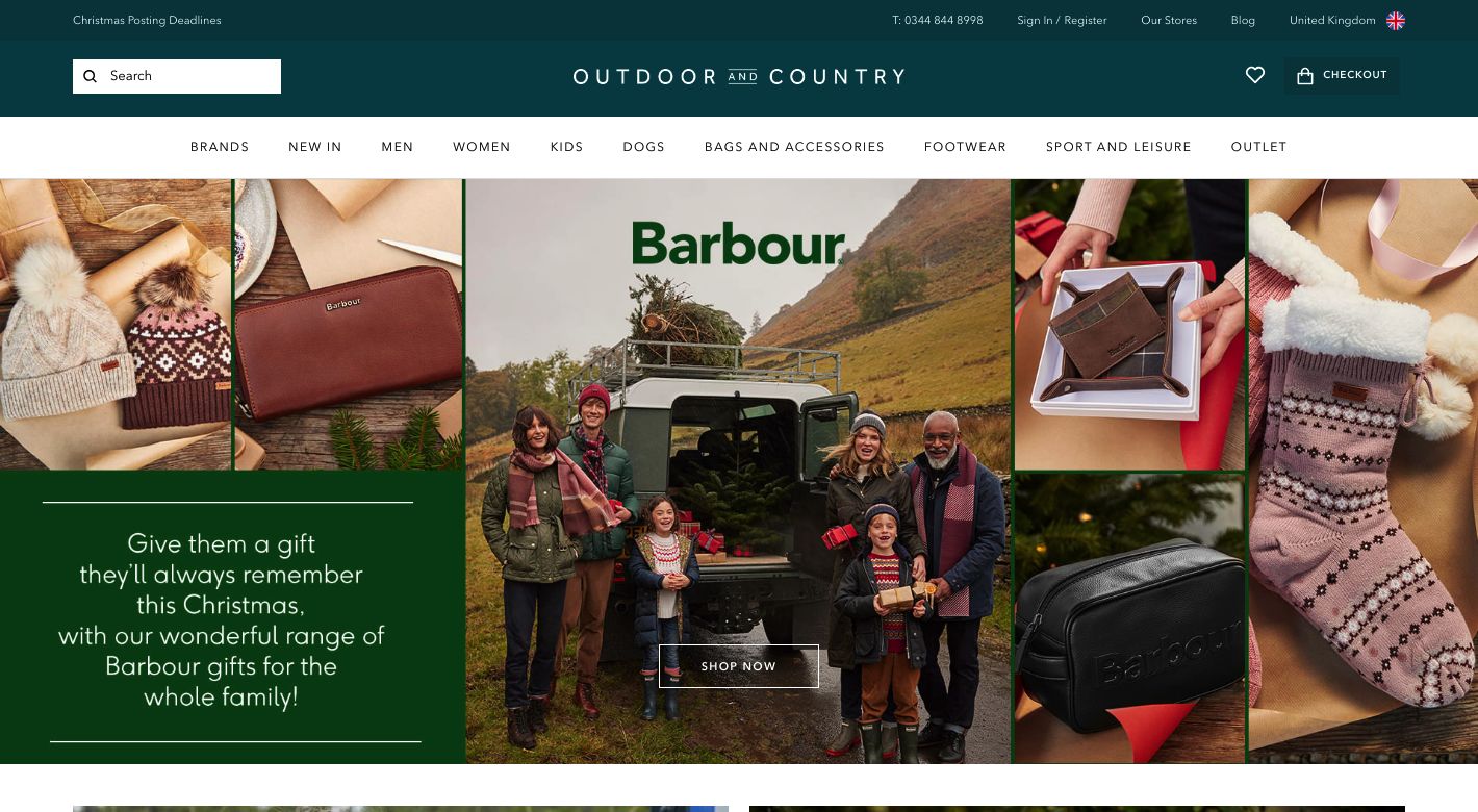 Outdoor and Country Website
