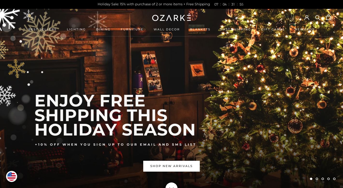 Ozarke Website