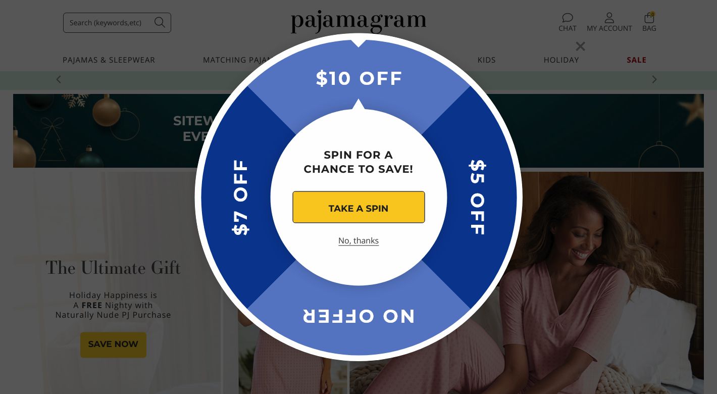 PajamaGram Website