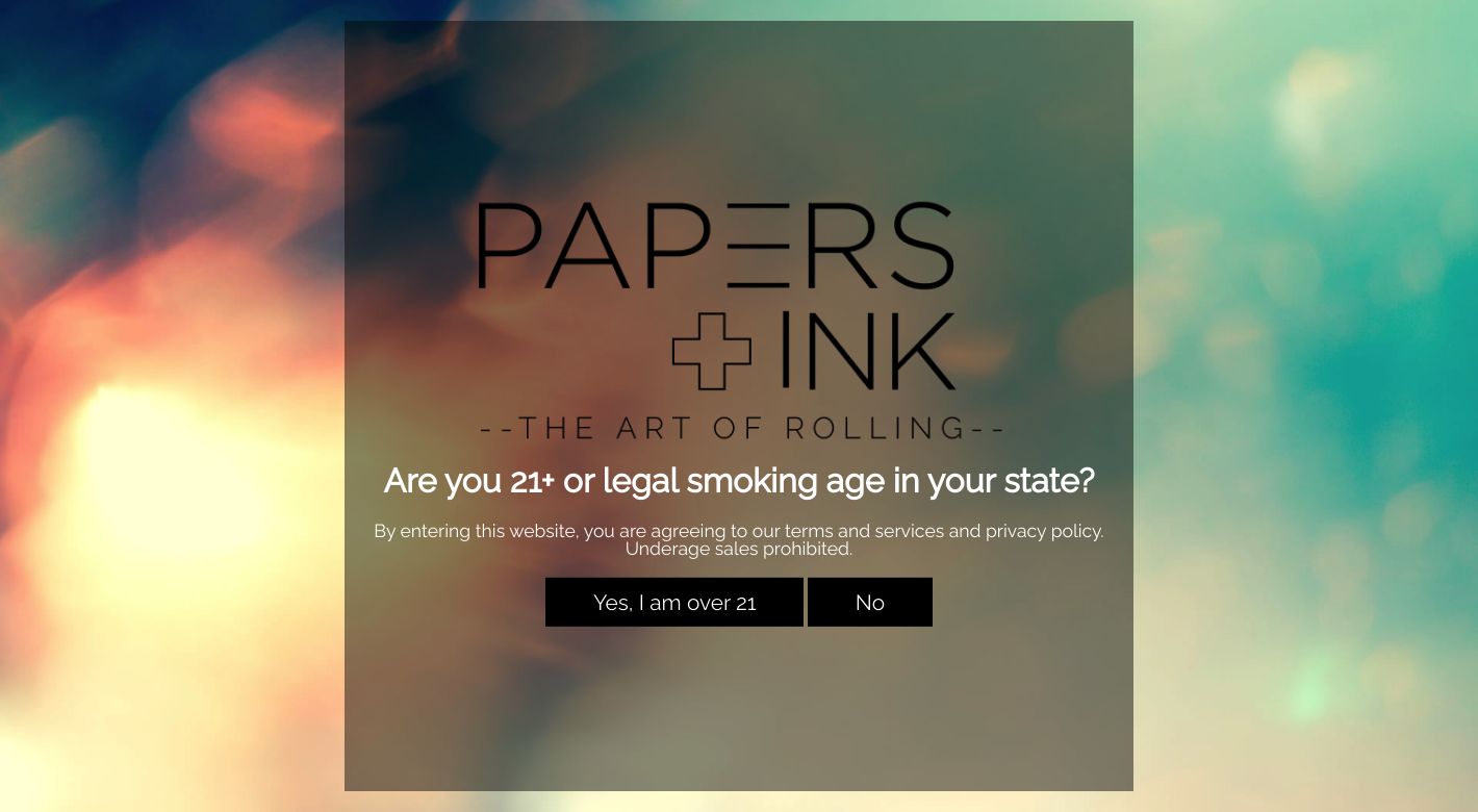 Papers + Ink Website