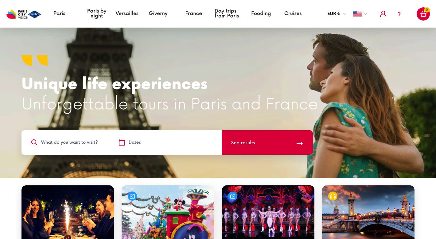 Paris City Vision Website