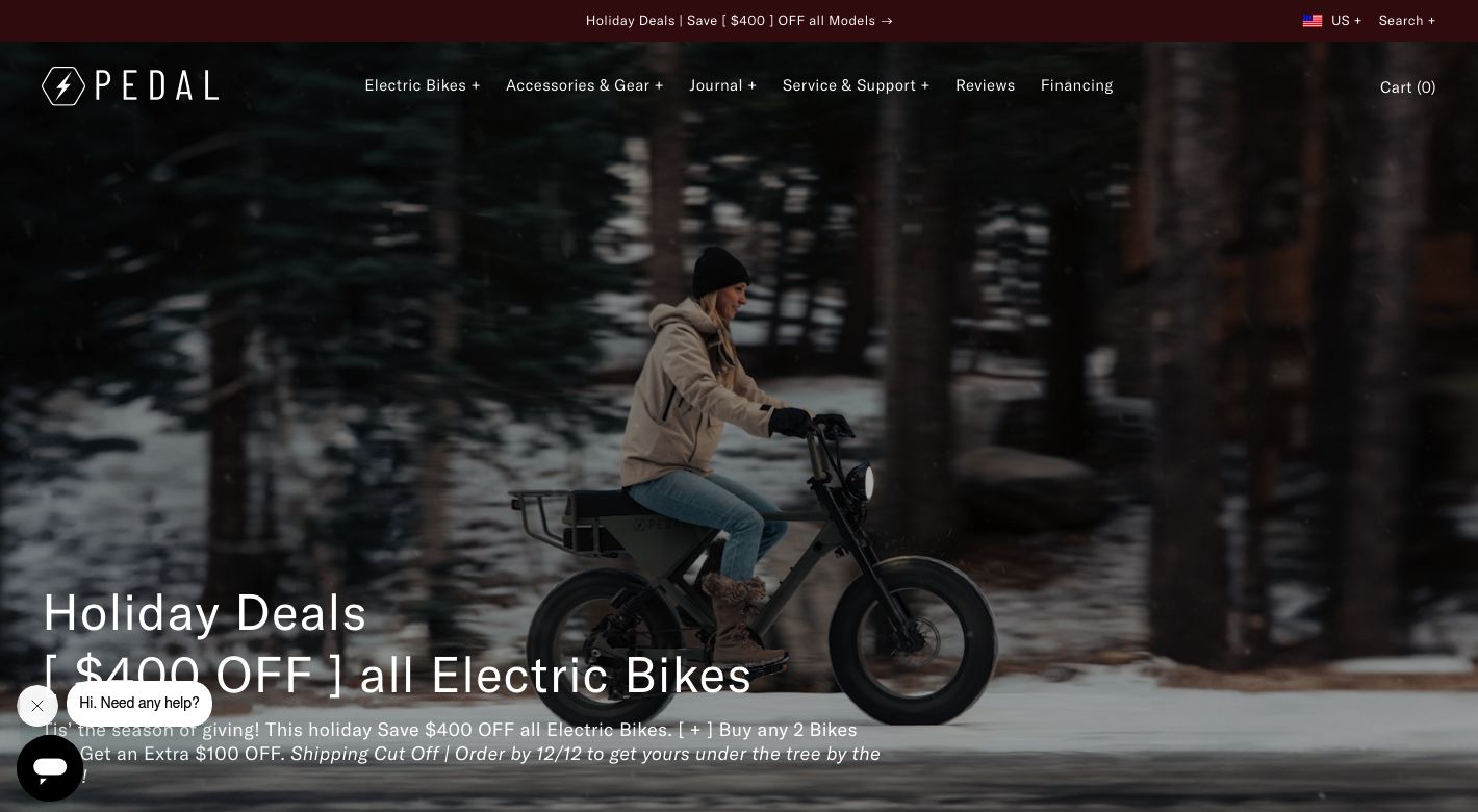 PEDAL Electric Website