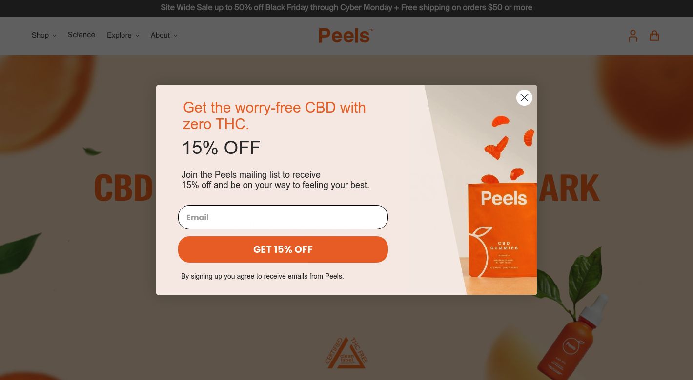 Peels Website