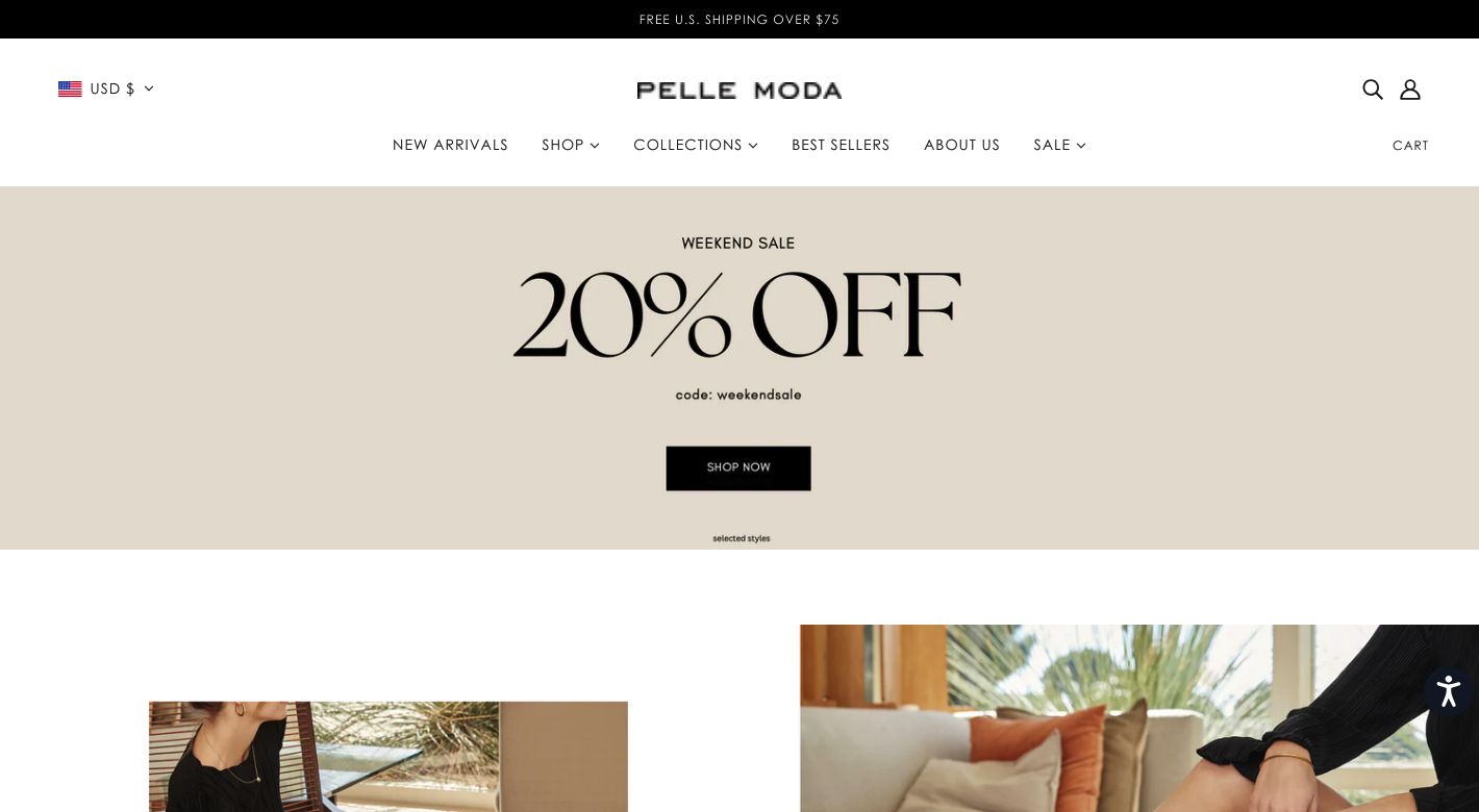 Pelle Moda Website
