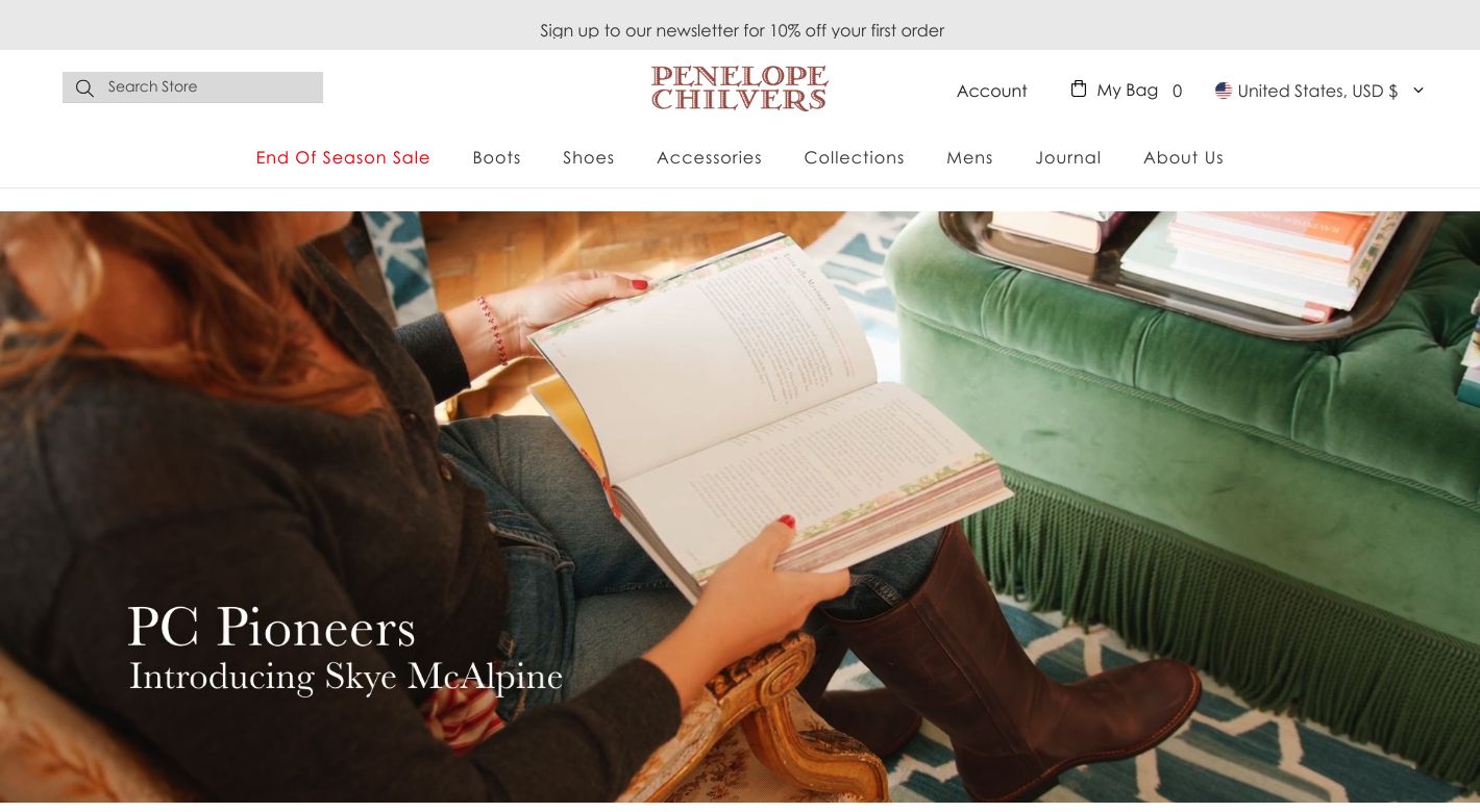 Penelope Chilvers Website
