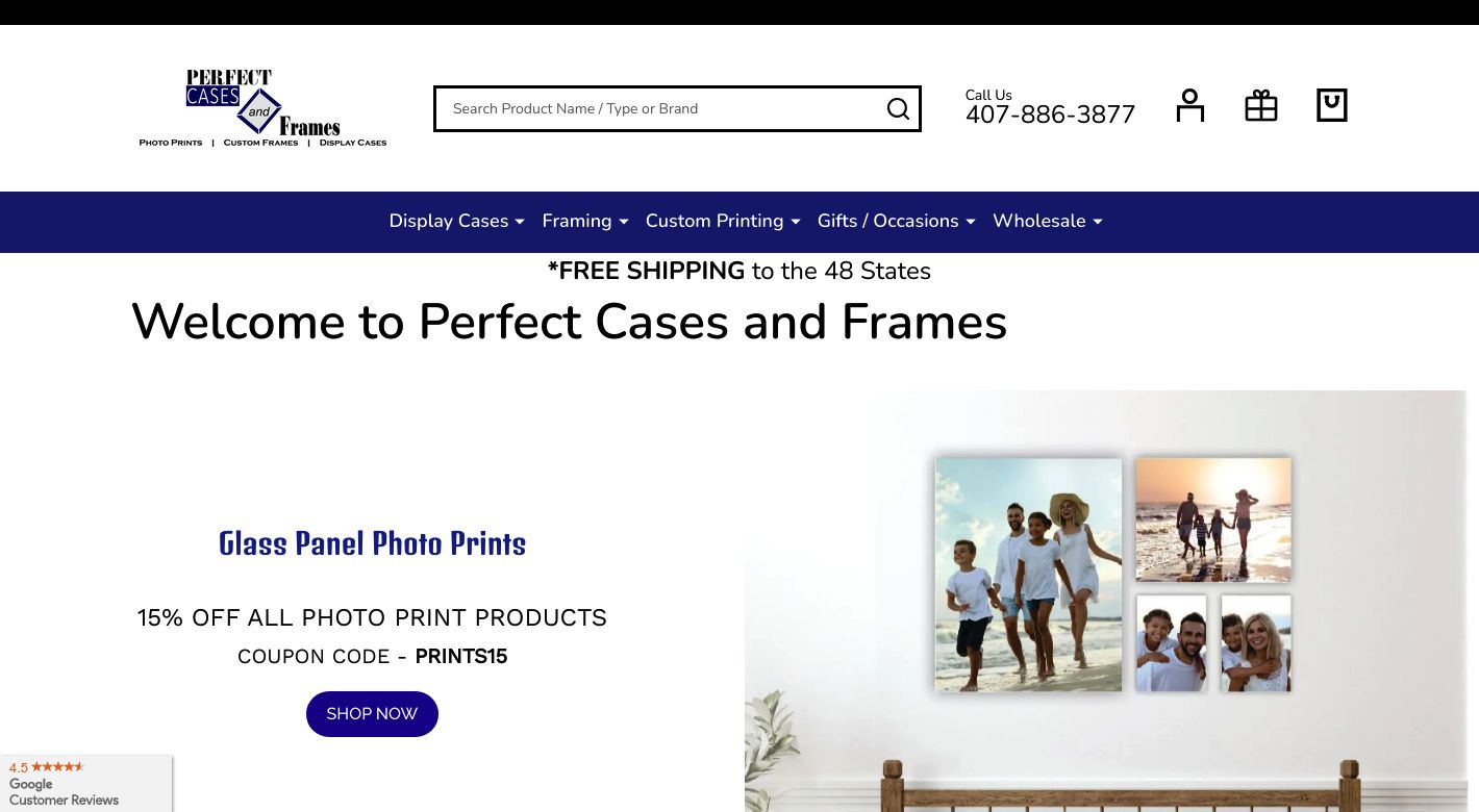 Perfect Cases Website