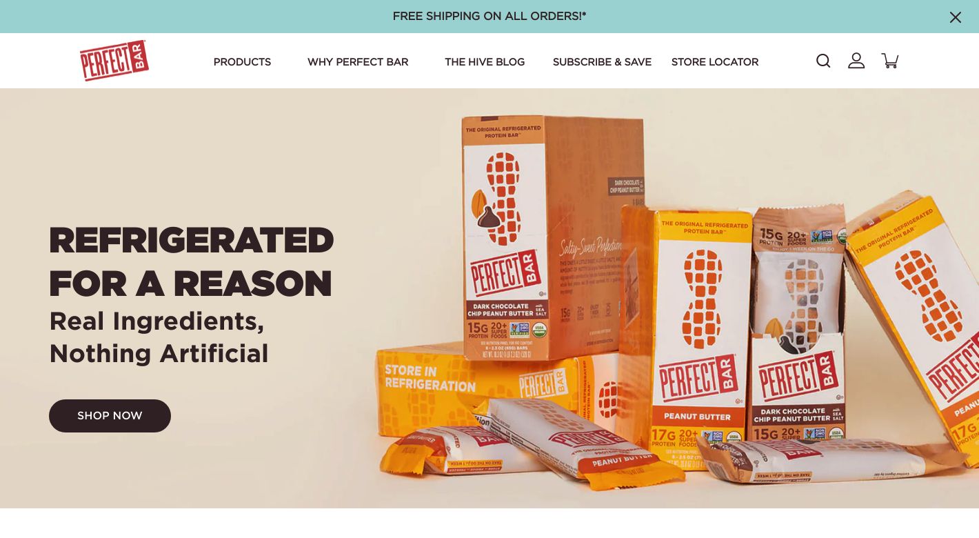 Perfect Snacks Website