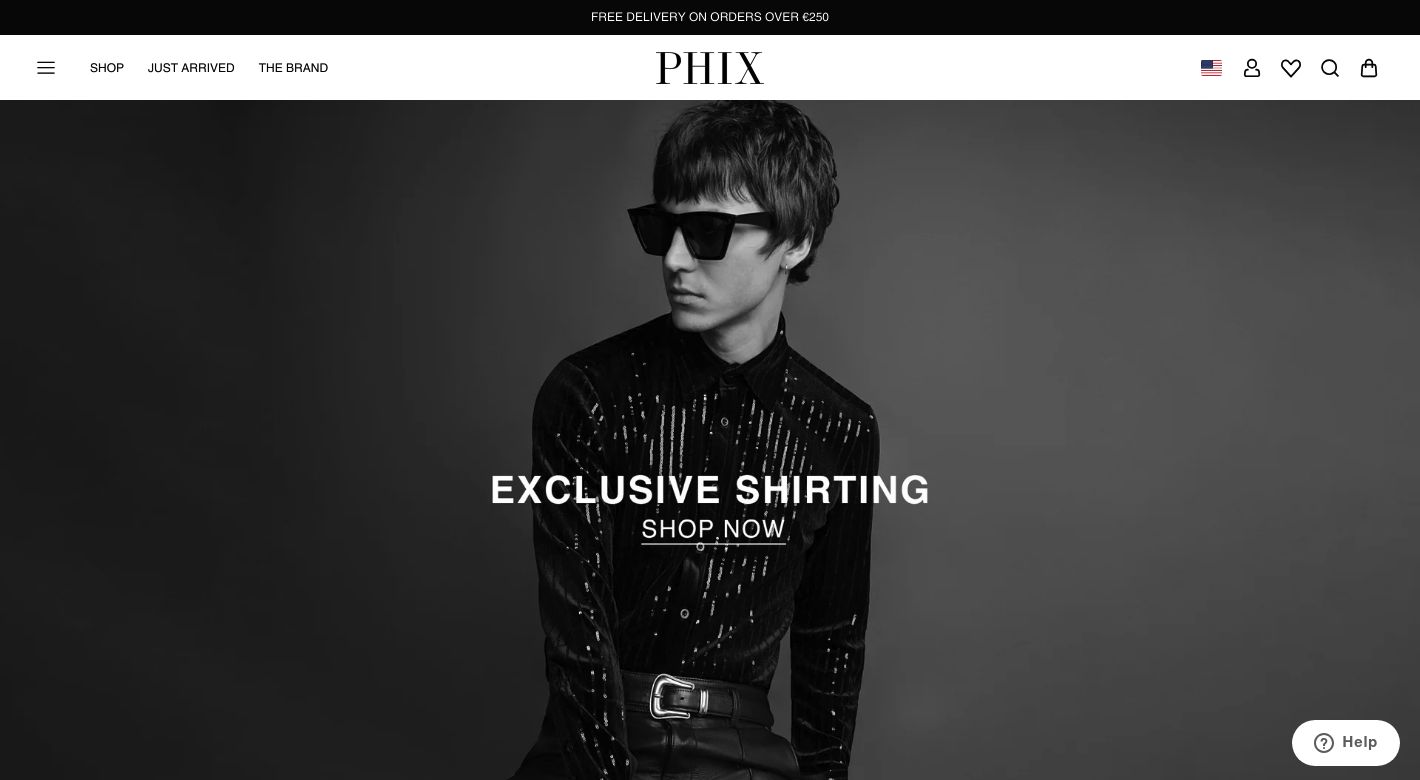 PHIX Clothing Website