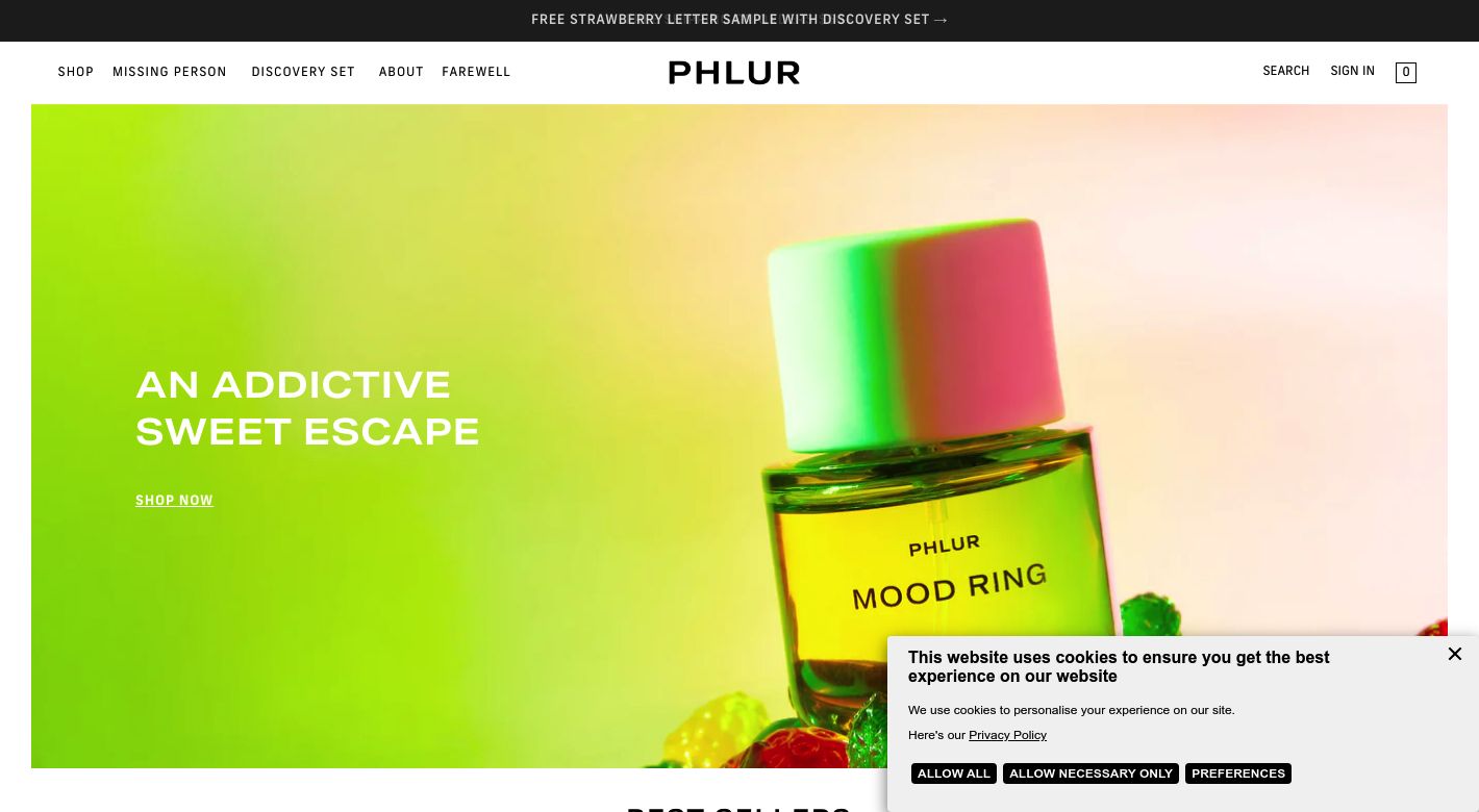 PHLUR Website