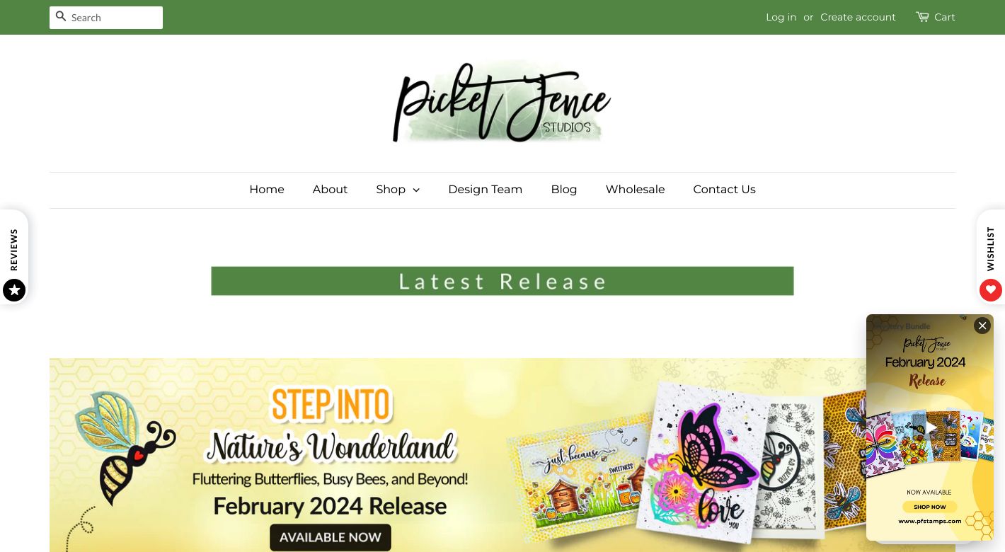 Picket Fence Studios Website