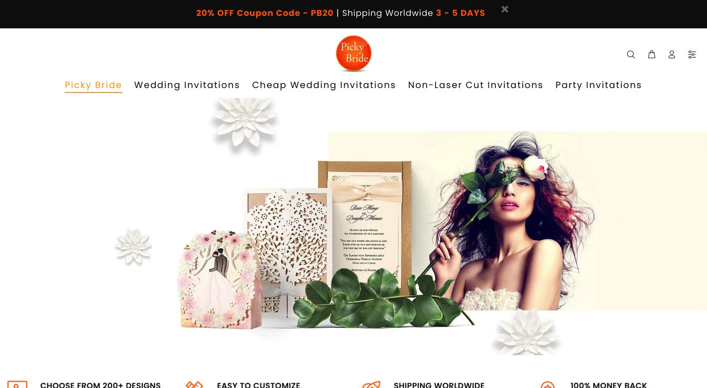 Picky Bride Website