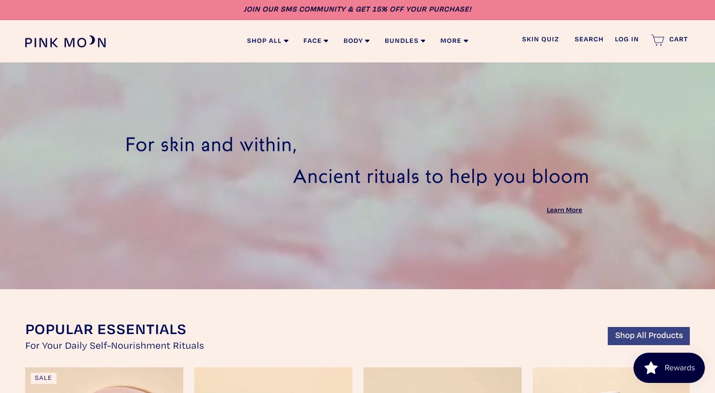 Pink Moon Website