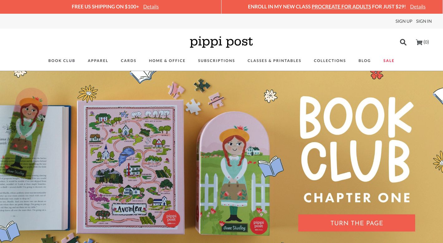 Pippi Post Website