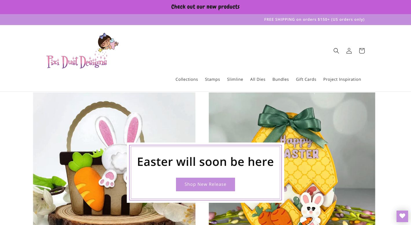 Pixi Dust Designs Website