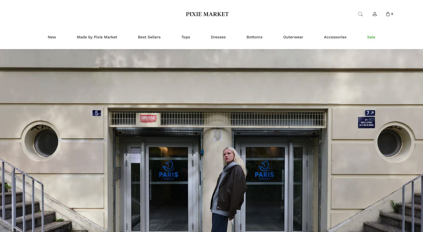 Pixie Market Website