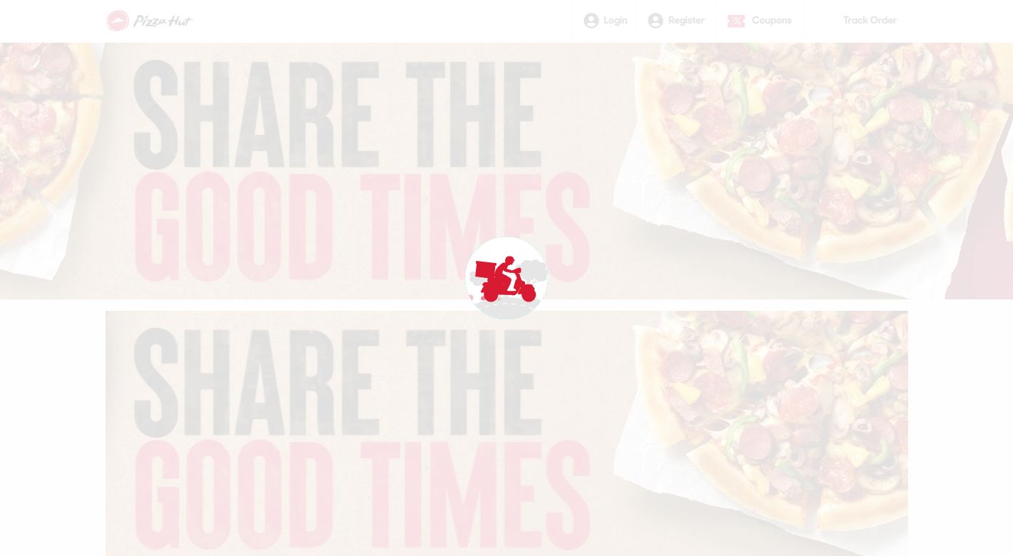 Pizza Hut Website