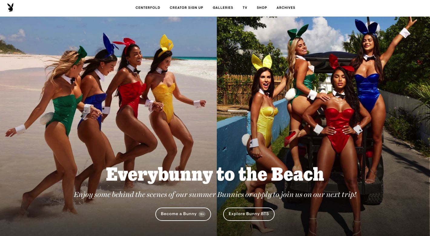 Playboy Website