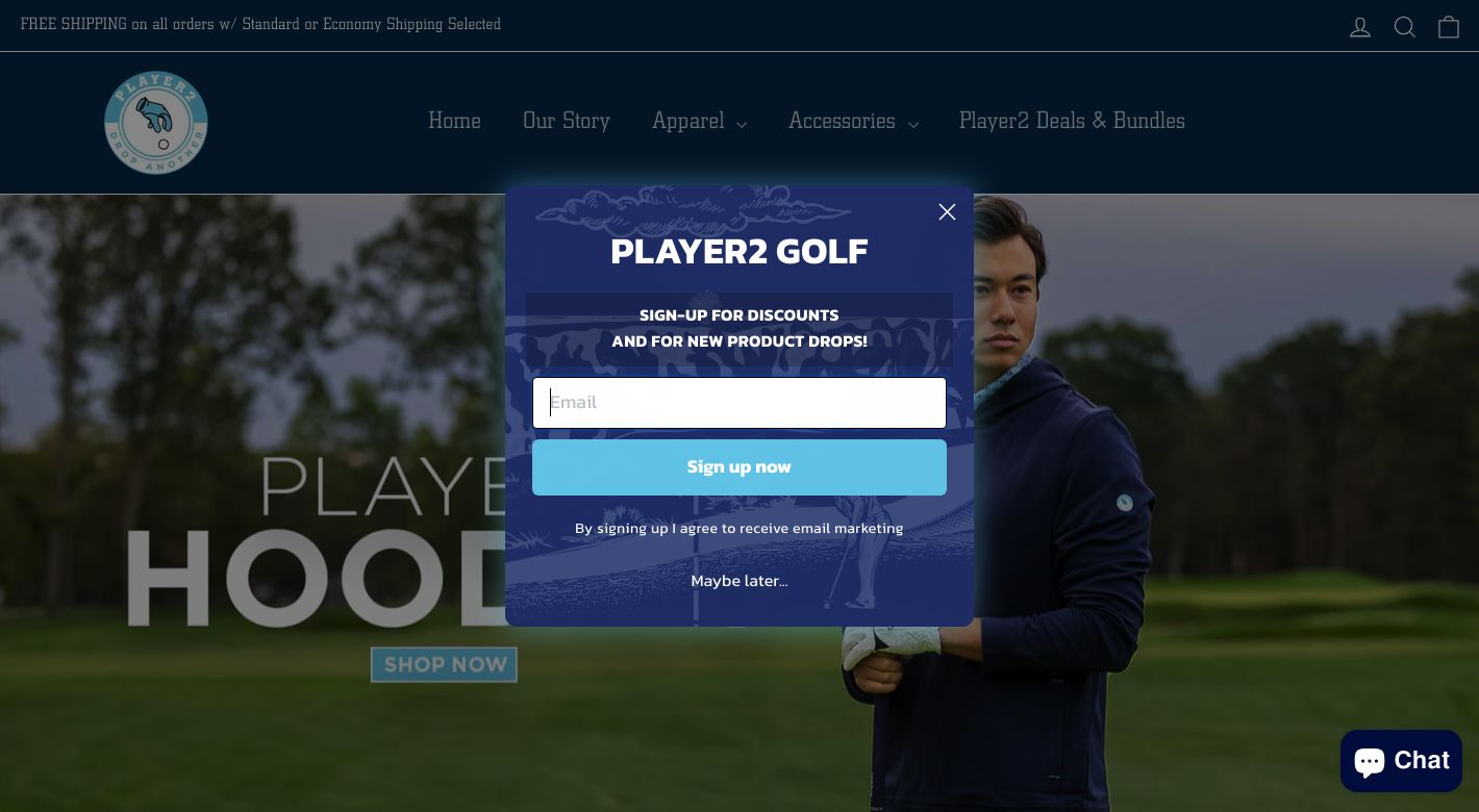 Player2 Website