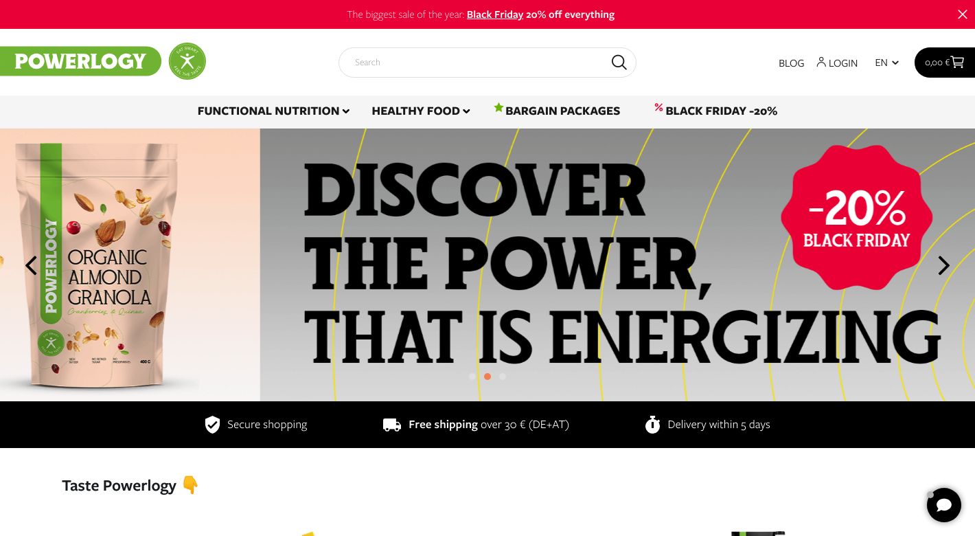 Powerlogy Website
