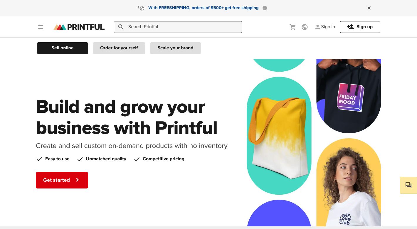 Printful Website