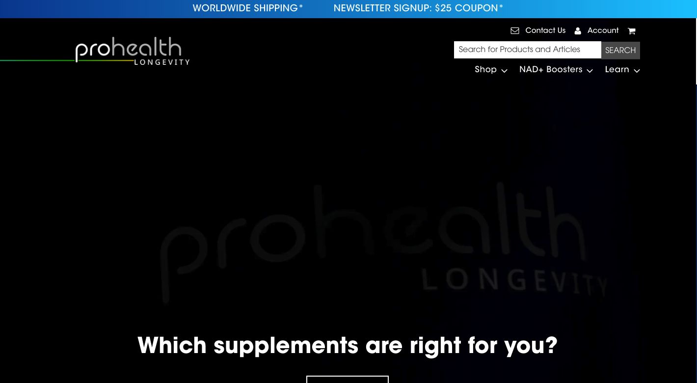 ProHealth Website