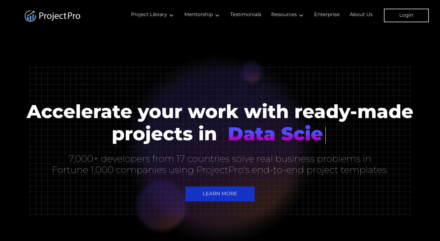 ProjectPro Website